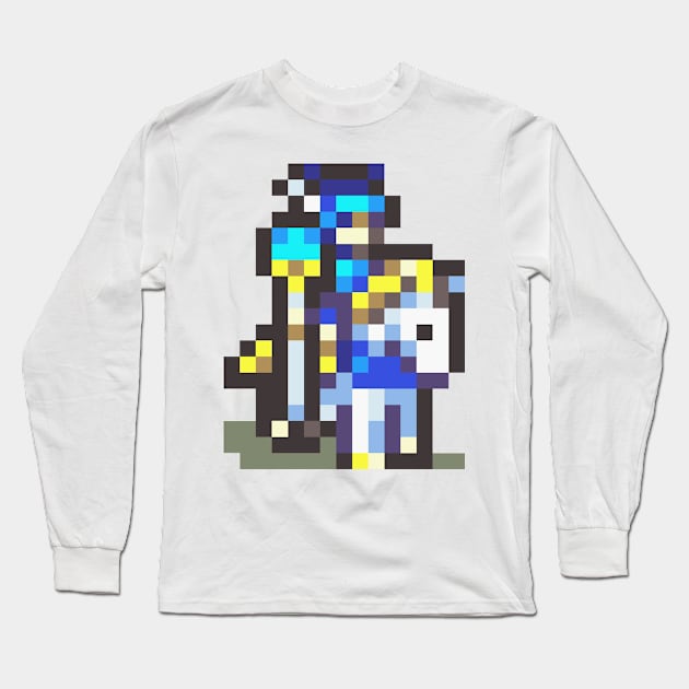 Valkyrie Sprite Long Sleeve T-Shirt by SpriteGuy95